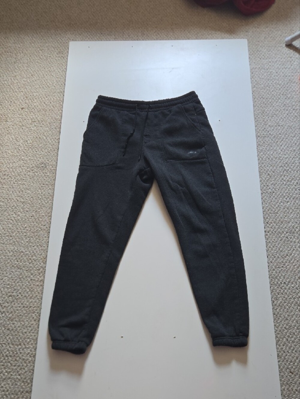 Men's Mitre Gray Fleece Jogger Pants